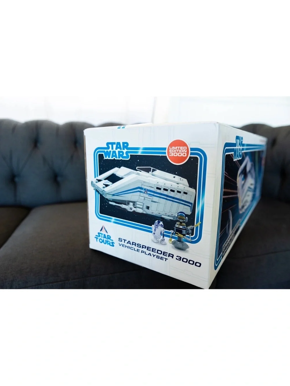 Star Wars Star Tours StarSpeeder 3000 Vehicle Play Set 2024 Disney D23 Expo